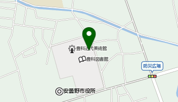 安曇野市豊科武道館柔道場の地図画像