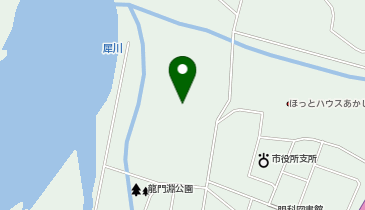 龍門渕公園テニスコートの地図画像