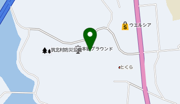 本城グラウンドの地図画像