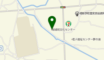 坂城町武道館の地図画像