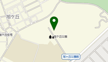 多治見市旭ケ丘弓道場の地図画像