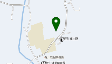 中津川市蛭川ひとつばたご広場の地図画像