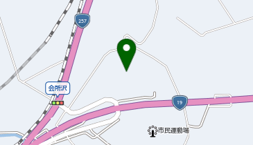 中津川市民運動場の地図画像