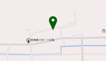 各務原市弓道場の地図画像