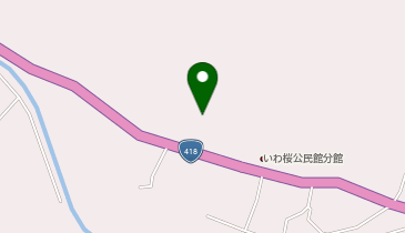 山県市葛原運動場の地図画像