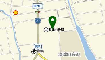 海津市海津グラウンドの地図画像