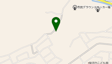 藤枝市民テニス場の地図画像