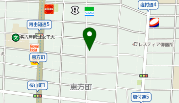 名古屋市昭和生涯学習センターの地図画像