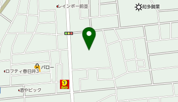 前高グラウンドの地図画像