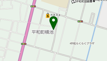 稲沢市営平和町プールの地図画像