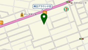 尾張旭市晴丘運動広場の地図画像