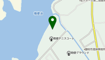 勅使弓道場の地図画像