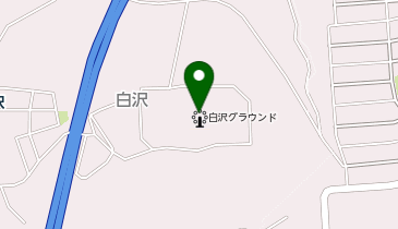 阿久比町営白沢グランドの地図画像