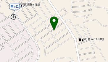 東浦町岡田川テニス場の地図画像