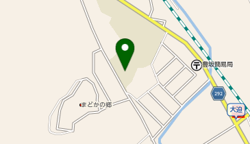 豊坂庭球場の地図画像