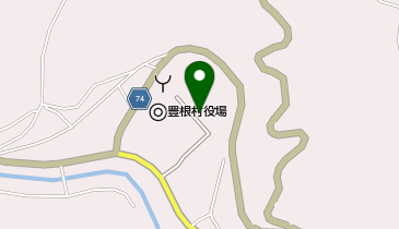 豊根村弓道場の地図画像