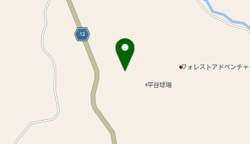 栗東市平谷球場の地図画像