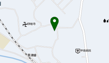 甲南体育館の地図画像