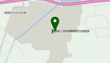 中舞鶴市民グランドの地図画像