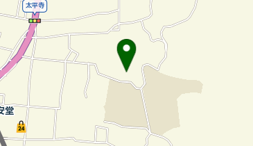 柏原オーエンス第二アリーナの地図画像