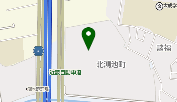 鴻池スカイランドの地図画像