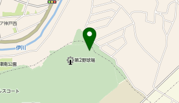 兵庫県立弓道場の地図画像