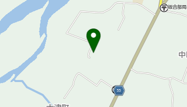 阪合部ミニ体育館の地図画像