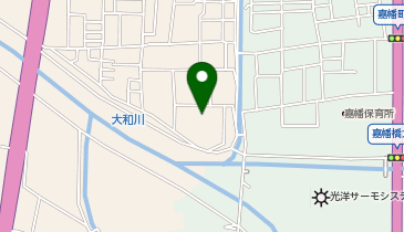 川西町下永体育館の地図画像