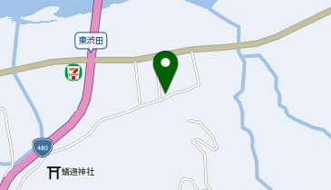 東渋田軽スポーツセンターの地図画像