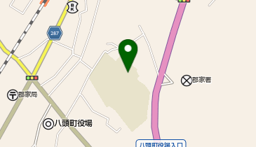 郡家武道場の地図画像