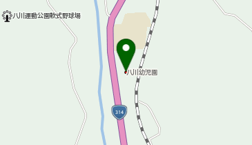 八川町民運動場の地図画像