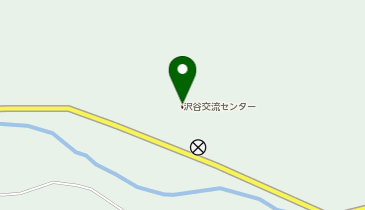 沢谷体育館の地図画像