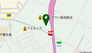 ザ・ダイソー イオンタウン稲毛長沼店の地図画像