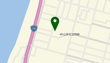 下関市川中武道館の地図画像