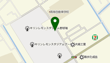 キリンレモンスタジアム運動広場の地図画像
