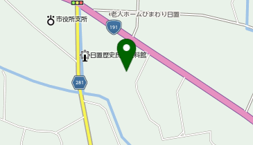 長門市日置B&G海洋センターの地図画像