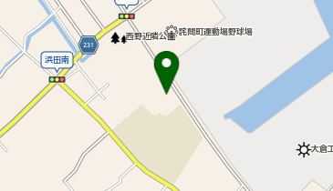 三豊市詫間町武道館の地図画像