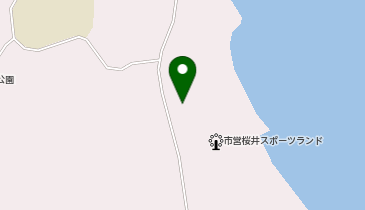 今治市営桜井スポーツランドの地図画像