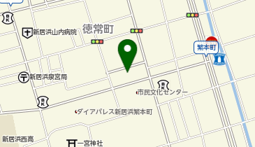 新居浜市武徳殿の地図画像