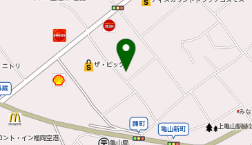 志免町西地区社会体育館の地図画像