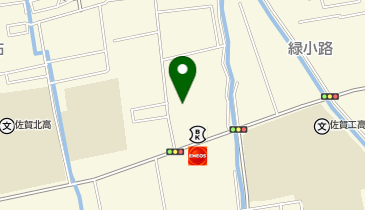 佐賀県勤労身体障害者教養文化体育館の地図画像