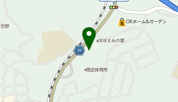 ふれあいセンター体育館の地図画像