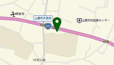 山鹿市民武道館の地図画像