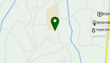 出水市野田弓道場の地図画像