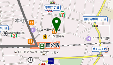 肉汁餃子のダンダダン 国分寺店の地図画像