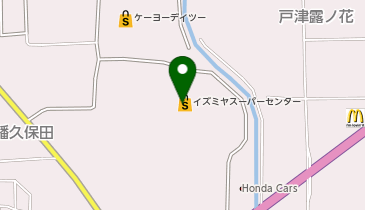 理容サービス イズミヤ八幡店の地図画像