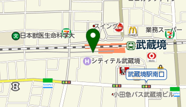 BURGER KING(バーガーキング) エミオ武蔵境店の地図画像