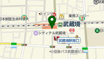 やきとり鶏陣 エミオ武蔵境店の地図画像