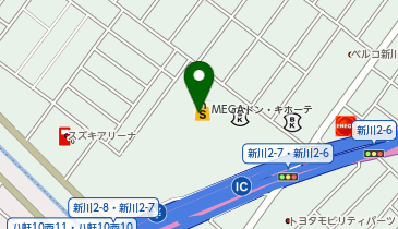 ペンギンベーカリー 新川店の地図画像