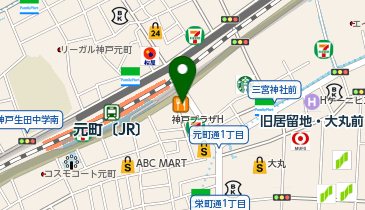 栗歩といもこの芋栗本舗の地図画像